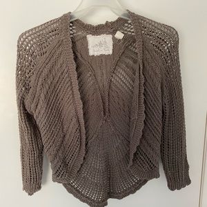 Anthropologie Crochet Shawl